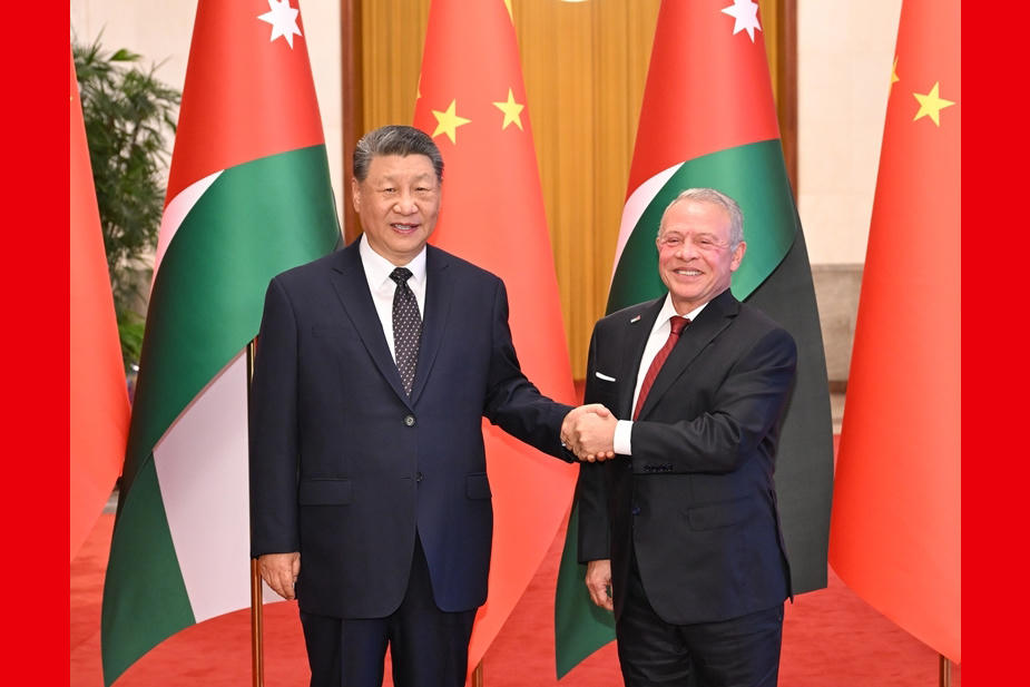 习近平同约旦国王阿卜杜拉二世会谈